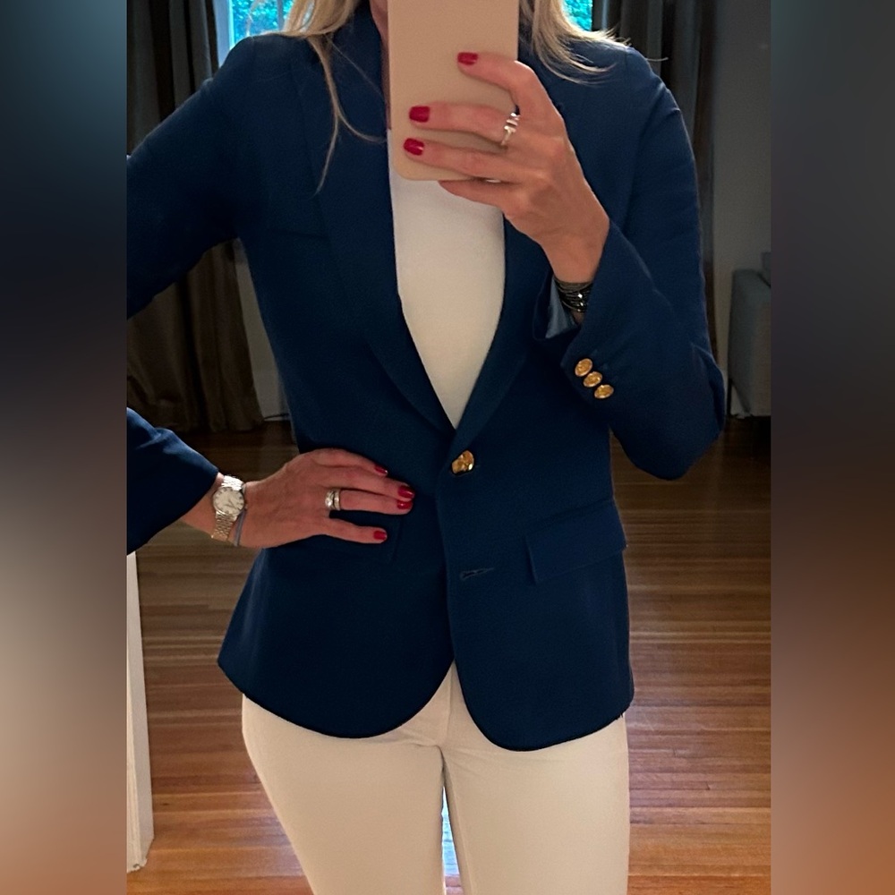 SMYTHE blazer - Cobalt Blue  size 2